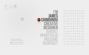james chimdindu - projects: how-i-designed-my-current-portfolio-website
